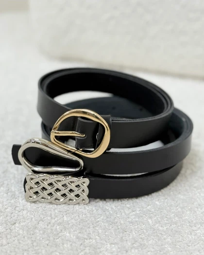 کمر بند چرم سرو