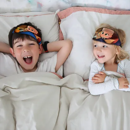 چشم بند بچگانه کاوا ماسک مدل بچه رئیس کد12