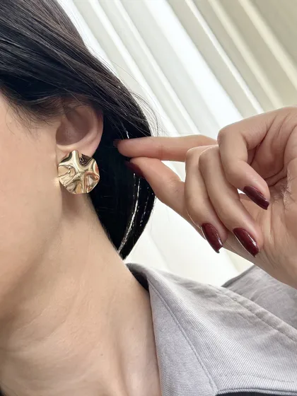 گوشواره سکه ای فشن