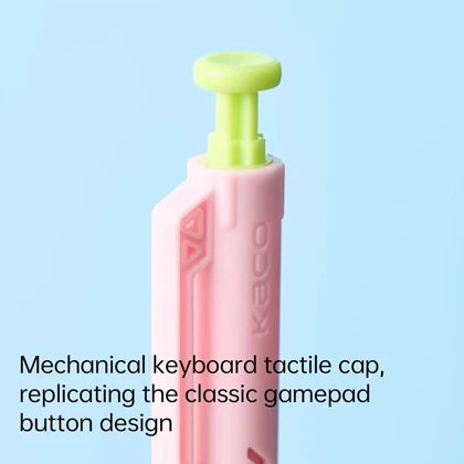 خودکار مشکی ژله ای کاکو KACO مدل ON K1070 نوک 0.5 میلی متر
