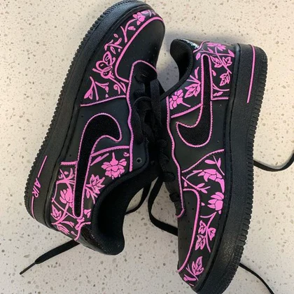 کفش اسپرت کاستوم کتانی ایرفورس air force طرح Fanart نایک nike کد 185262