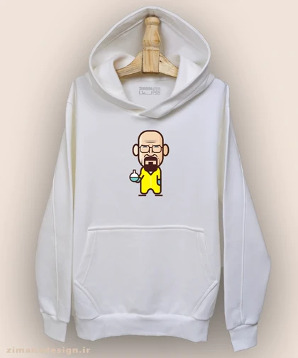 هودی مردانه و زنانه طرح بریکینگ بد شخصیت والتر وایت کد 884