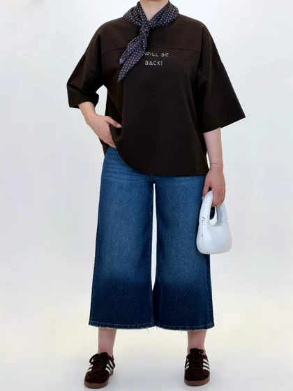 6985-تیشرت باکسی back