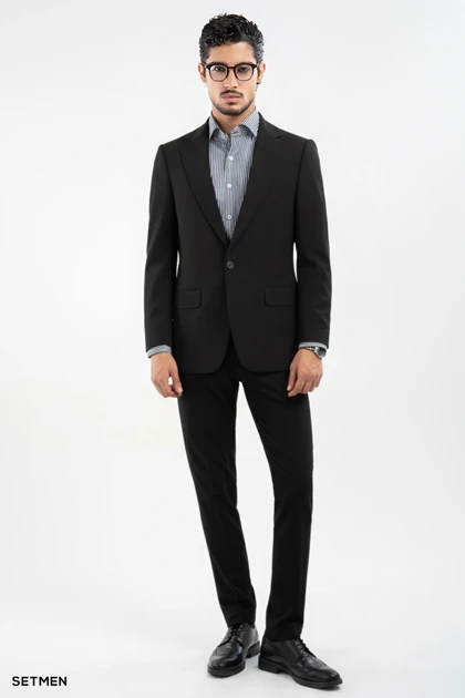 کت تک مردانه یقه انگلیسی