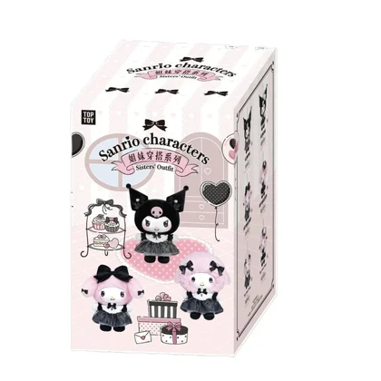 عروسک شانسی مدل کرومی طرح Sanrio sister's outfit blindbox