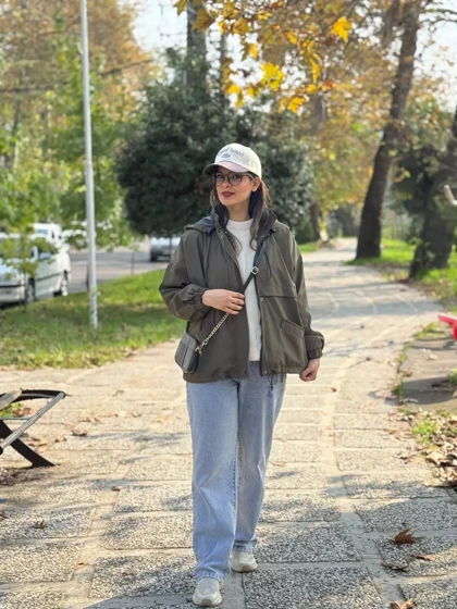 بارانی کلاهدار آستردار ناز