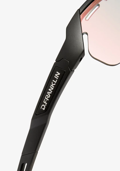 عینک آفتابی دی فرانکلین مدل D.franklin Thunder Fifty Low Matte Black / Photochromic Mirror Red