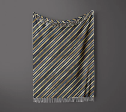 شال مبل ریش دار sofa shawl 225