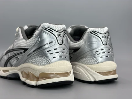 اسیکس کایانو 14 جوند سفید نقره مشکی/Asics kayano 14