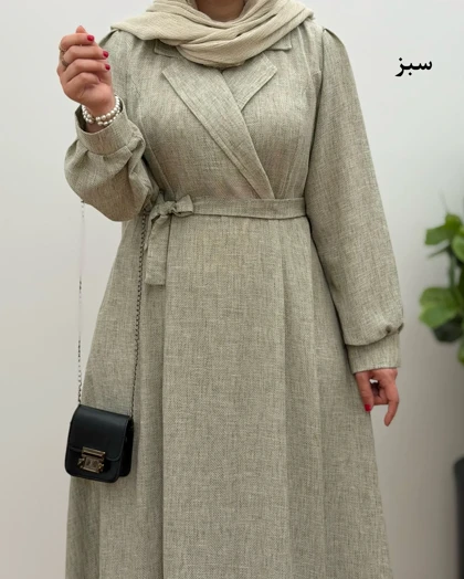 مانتو بلند تابستانی مدل تابان