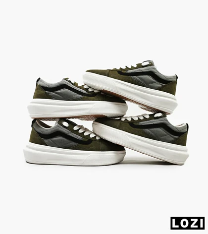 کفش اسنیکرزمردانه سبز زیتونی ونس VANS