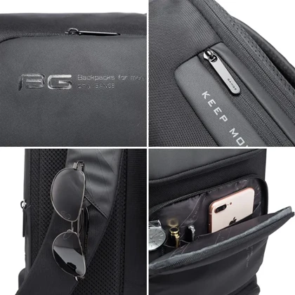 کوله پشتی اورجینال بنج مدل BANGE - BG7078 BangePro