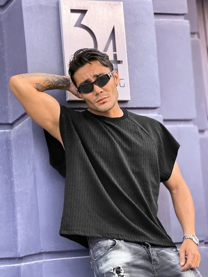 رکابی وست باکسی مراکشی مشکی