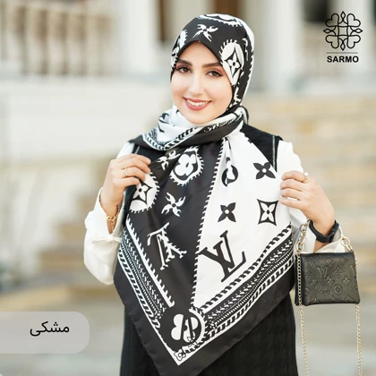 روسری ابریشم کجراه لوورا