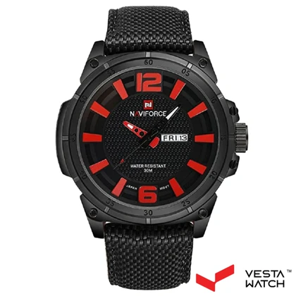 ساعت مچی زنانه نیوی فورس NAVIFORCE مدل NF9066L B/R/B