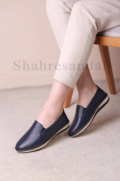کفش کالج زنانه طبی چرم