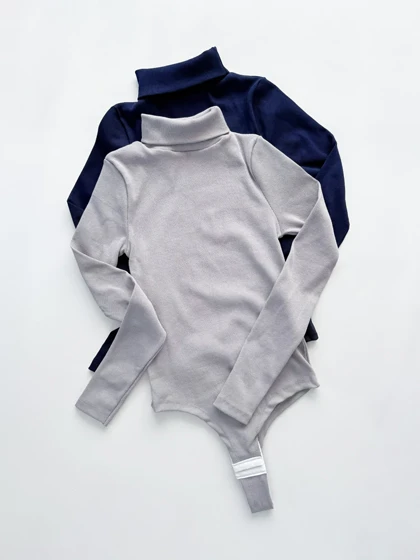 بادی کبریتی یقه اسکی ساده