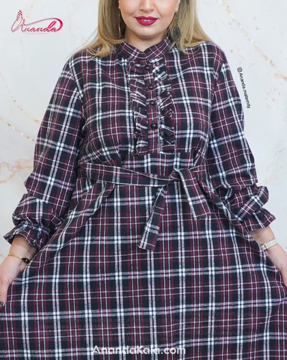 پیراهن بارداری پشمی درین