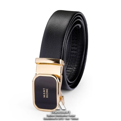 کمربند چرم مون بلان Montblanc Leather Ratchet Belt BL31