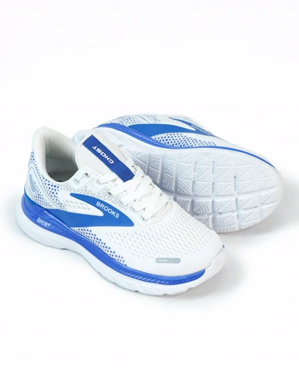 کفش بروکس سفید آبی زنانه Brooks کد 293613