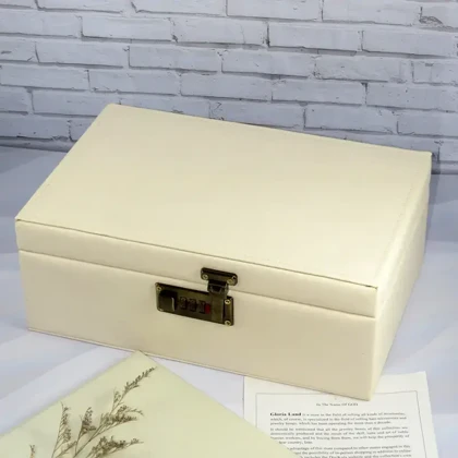 جعبه جواهرات مدل رمز دار کد G_Lnd_103