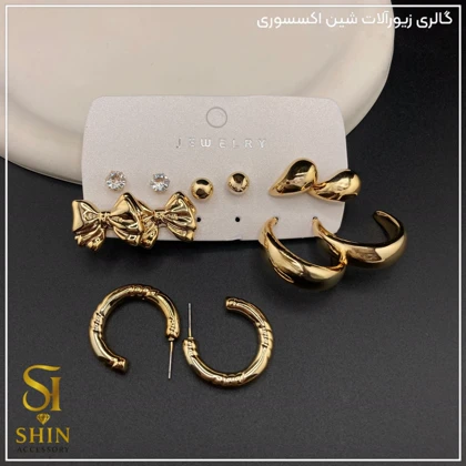 پک گوشواره شش تایی کد pgsh59
