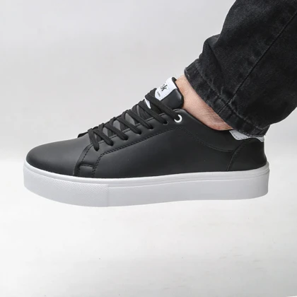 کفش و کتانی روزمره و راحتی مردانه مدل برشکا BERESHKA رنگ مشکی کد 41255