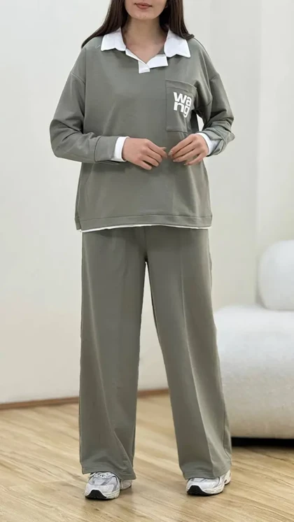 ست بلوز و شلوار وانگ