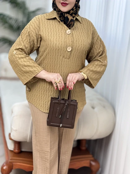 تونیک مراکشی سه دکمه 3179