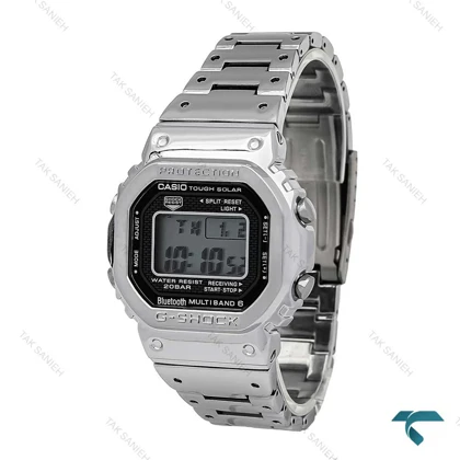 ساعت مردانه کاسیو جیشاک GMW-B5000 نقره ای Casio-6675-G