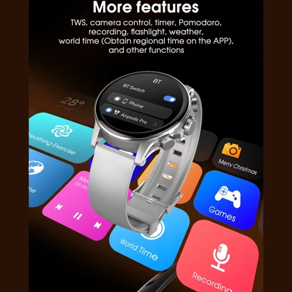 ساعت هوشمند الدنیو LDNIO مدل SW01 با نمایشگر AMOLED