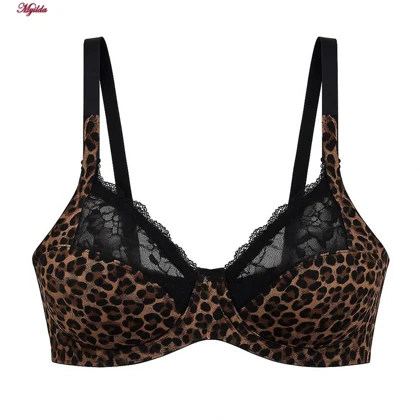 ست شورت و سوتین زنانه کارنا رز مدل فنردار پلنگی کد 5547