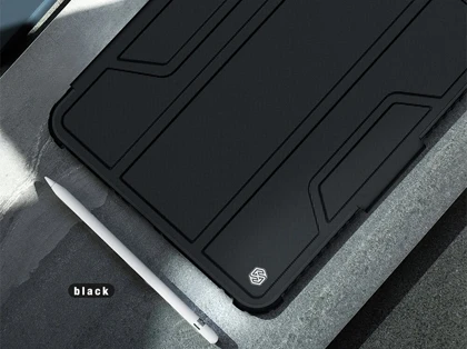 کاور کلاسوری بامپردار آیپد 10 و 10.9نیلکین Nillkin Apple iPad 10/10.9 2022 Bumper Leather Case Pro