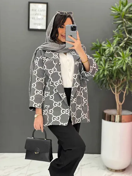 مانتو کتی طرح GUCCI