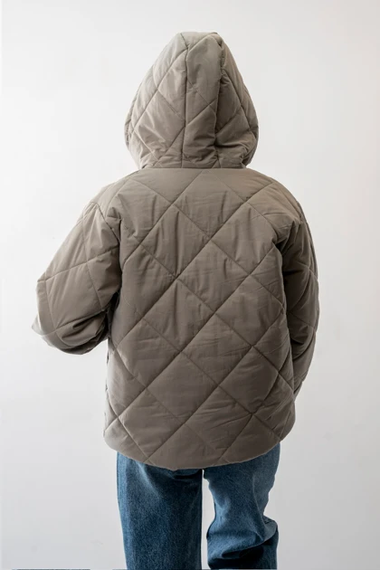 کاپشن کلاه دار زنانه