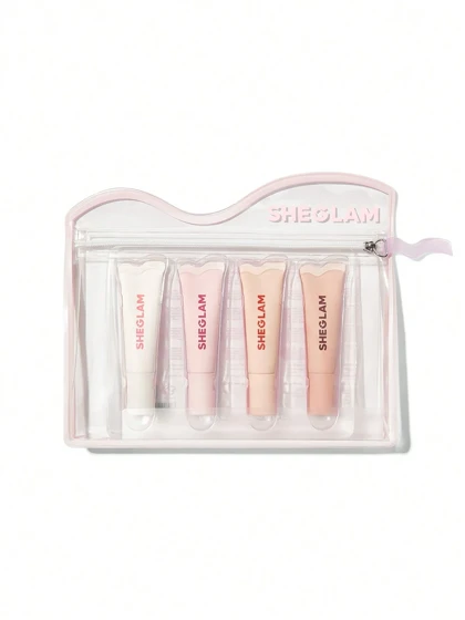 مراقبت از لب شیگلم مدل Crystal Glaze Moisturizing Lip Care Set