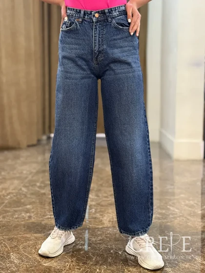 جین بالنی آبی سنگشور قد 102