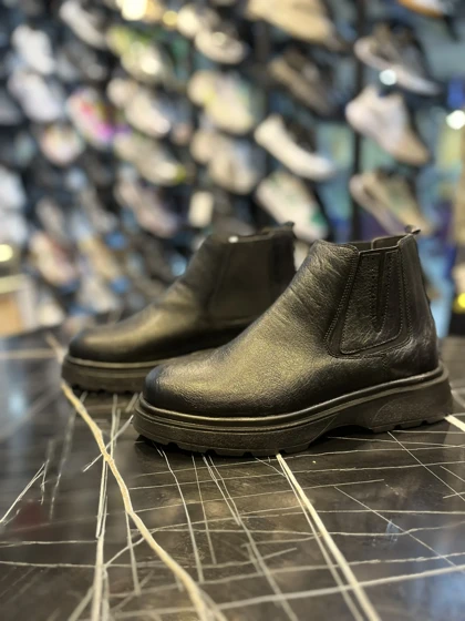 نیم بوت مردانه بغل کش