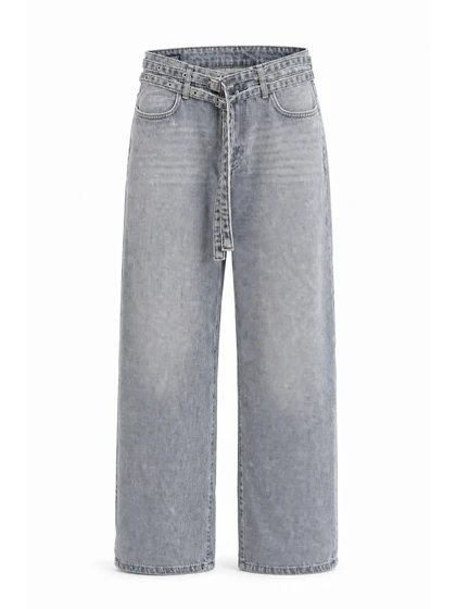 شلوار جین Twin Belt 300015275