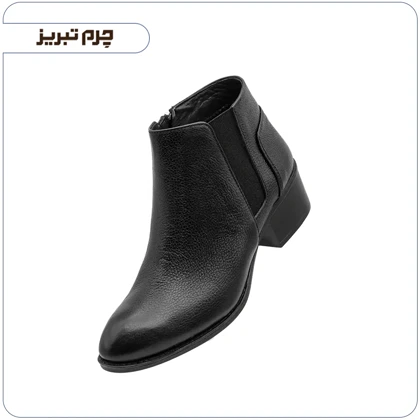 نیم بوت زنانه چرم تبریز مدل B620
