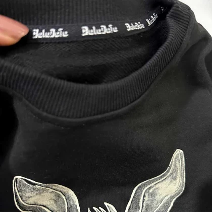 بلوز دورس بچه گانه طرح عینک برجسته خارجی