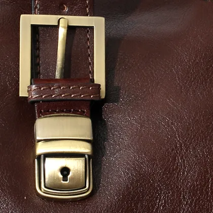 ساک سفری چرم طبیعی جنوا مدل G81023