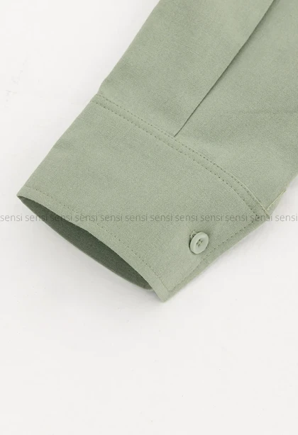 شومیز لینن بغل چاک کد1005239