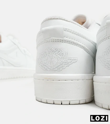 کفش کتانی مردانه سفید نایک NIKE jordan 1 مدل 5473