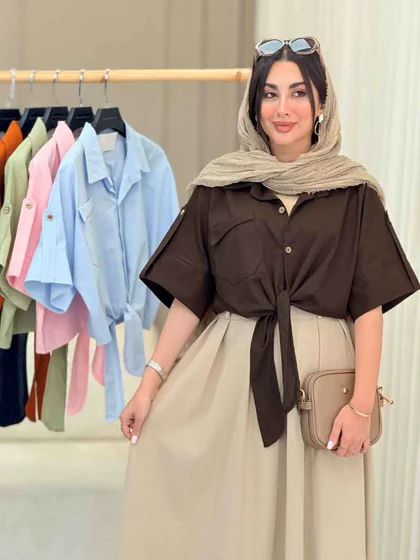 شومیز گره‌ای نورسا