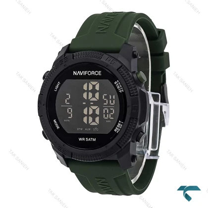ساعت دیجیتالی نیوی فورس NF7104 مردانه مشکی سبز NaviForce-6967-G