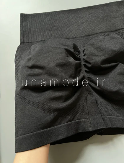 شلوارک زنانه سیملس گرم متوسط تک‌رنگ مشکی