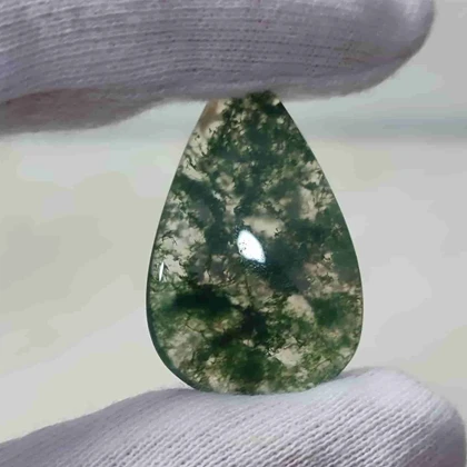 عقیق خزه ای اصل کد 4