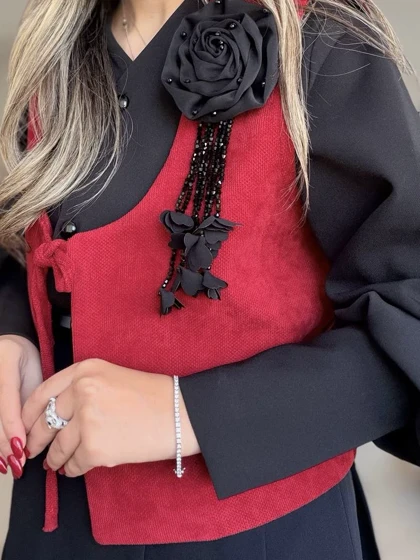 وست مخمل مدل نارین(ارسال فوری)