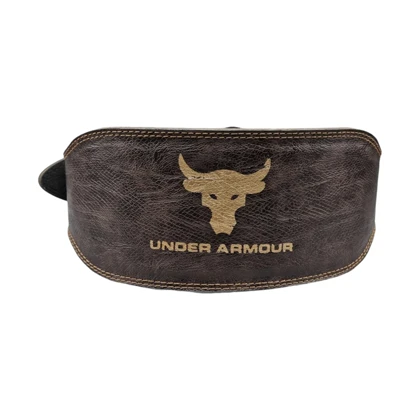 کمربند بدنسازی آندر آرمور عرض سگک 8cm مدل ELM-Rock 403E1050 سگکی قهوه ای